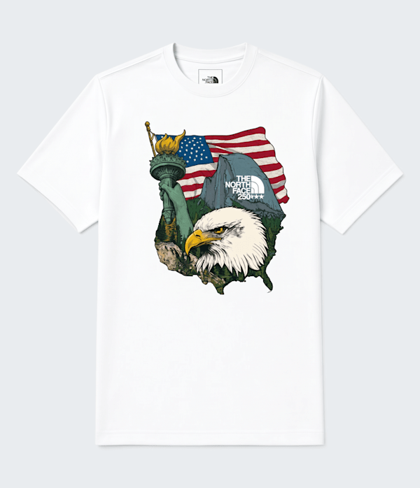 Teen TNFUSA Relaxed Short Sleeve Tee TNF Main