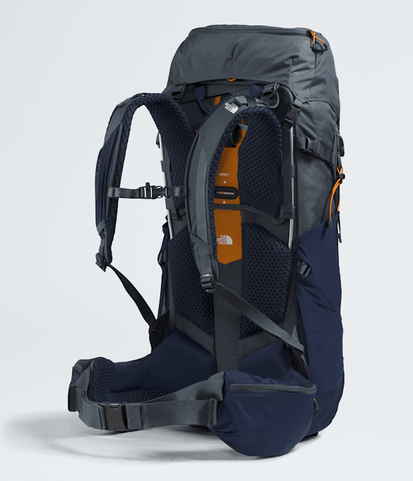 Trail Lite 50 Backpack TNF Granite GreySummit NavyDust Orange BACK