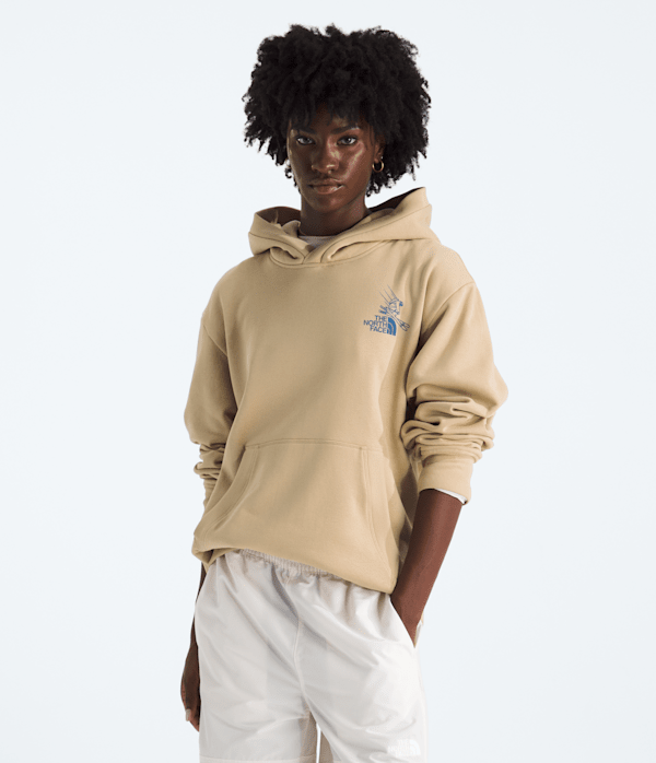 Unisex Mountain Celebration Relaxed HoodieGraphic TNF HERO3