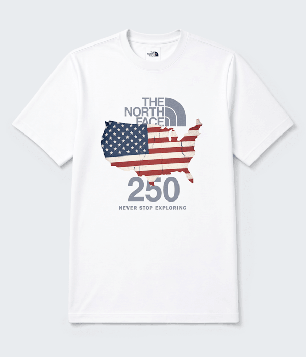Unisex TNFUSA Relaxed Short Sleeve Tee TNF Main