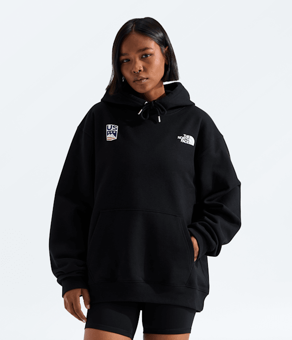 Unisex US Ski and Snowboard Relaxed Hoodie TNF HERO3