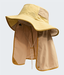 Universal Horizon Convertible Brimmer Hat TNF Honeyed SandKhaki StoneGolden Tan ALT1