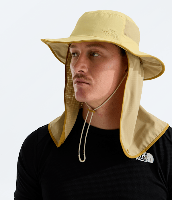 Universal Horizon Convertible Brimmer Hat TNF Honeyed SandKhaki StoneGolden Tan HERO
