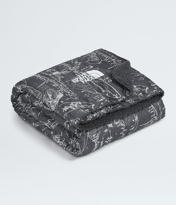 Wawona Fuzzy Blanket TNF Anthracite Grey Conrad ALT1
