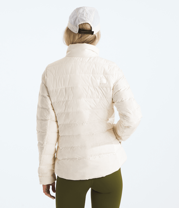 Womens Aconcagua 3 Jacket TNF White Dune BACK