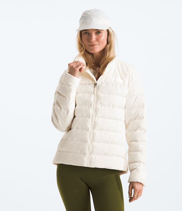 Womens Aconcagua 3 Jacket TNF White Dune Main