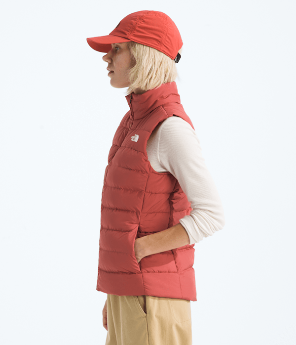 Womens Aconcagua 3 Vest TNF Mars Dust MODEL34