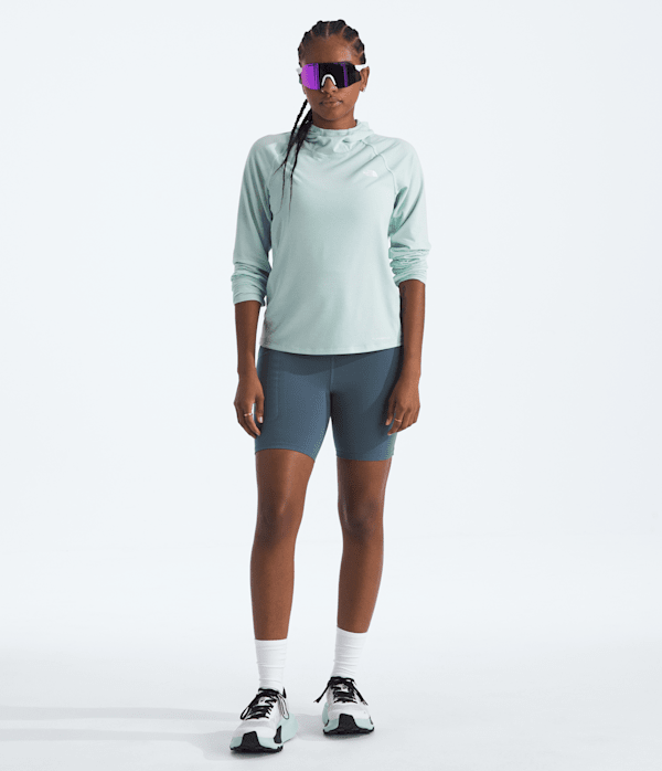 Womens Adventure Sun Hoodie TNF Opal Frost HERO2