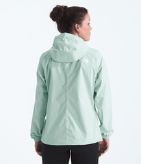 Womens Antora Rain Jacket TNF Opal Frost BACK