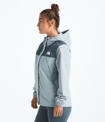 Womens Antora Rain Jacket TNF Frost GreyGranite Grey MODEL34