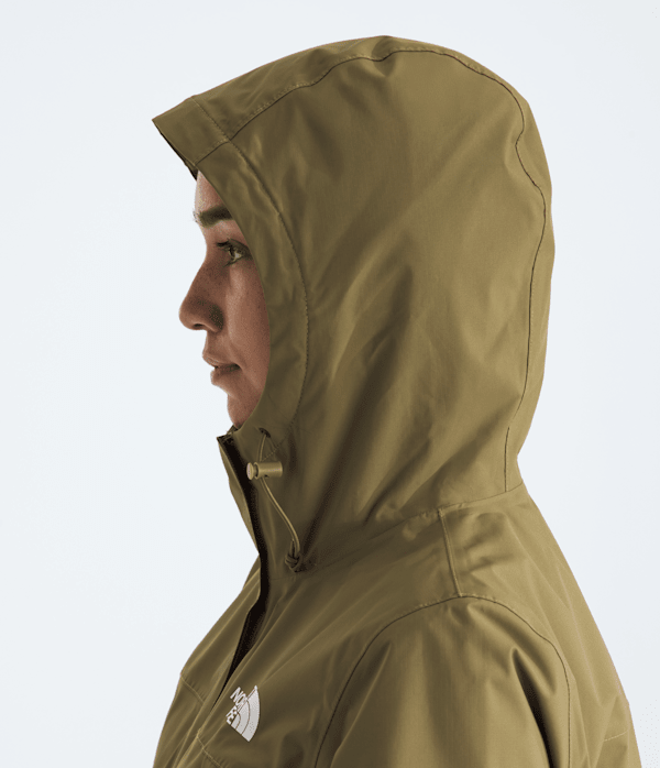 Womens Antora Rain Jacket TNF Cedar MODELHOOD2