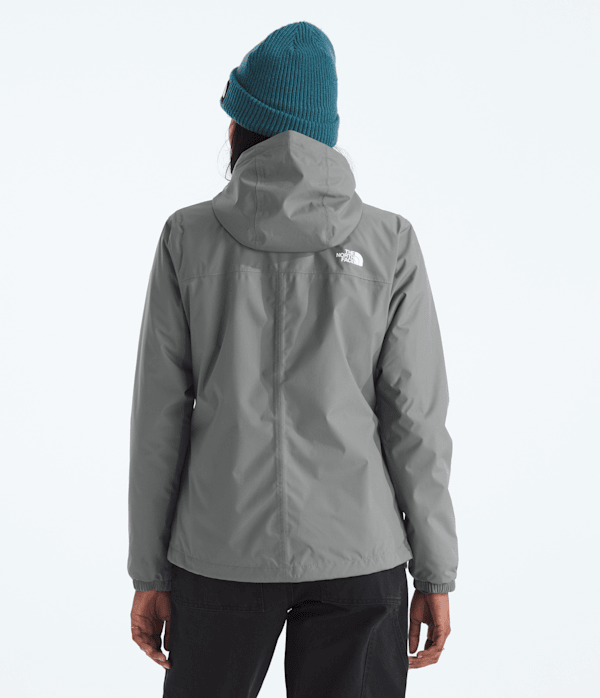 Womens Antora Triclimate Jacket TNF Smoked Pearl BACK