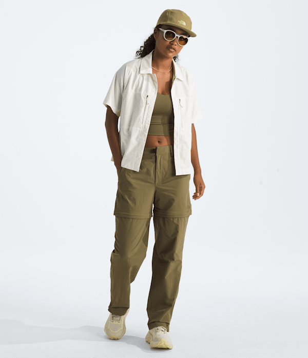 Womens Basin Convertible Pants TNF HERO2