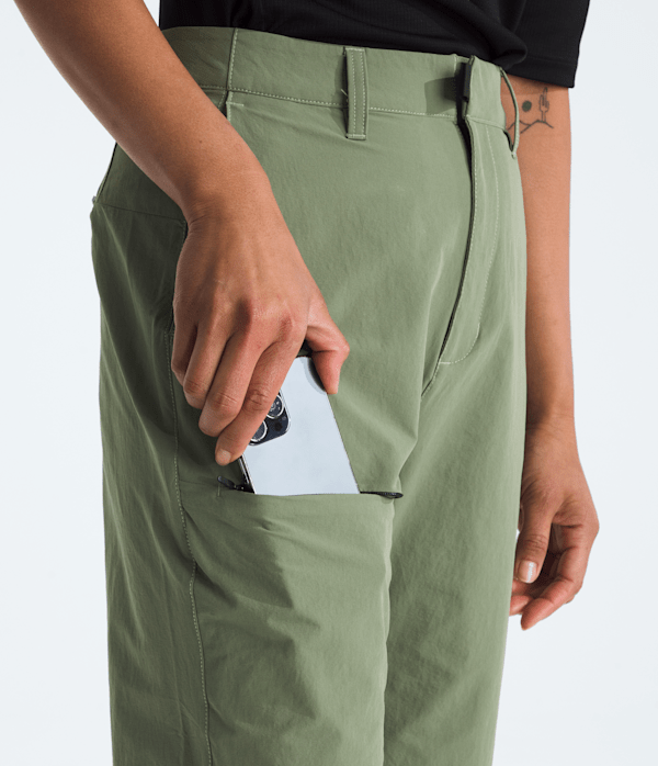 Womens Basin Pants TNF Bark Mist ALT1