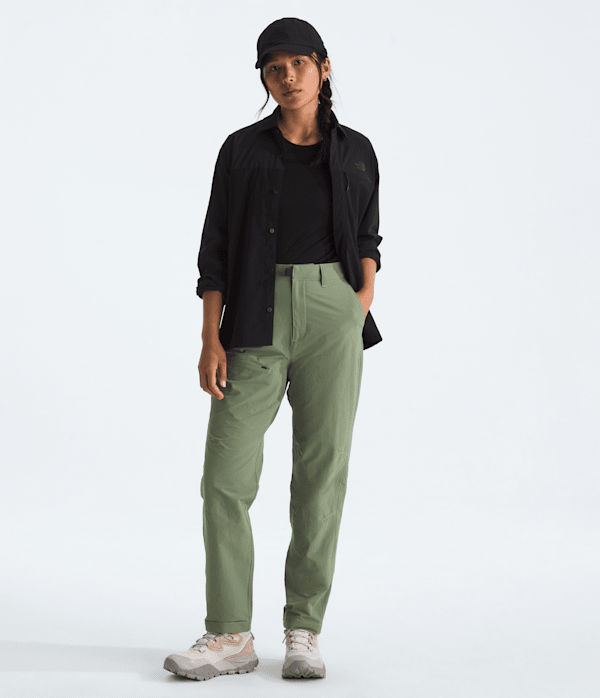 Womens Basin Pants TNF Bark Mist HERO2