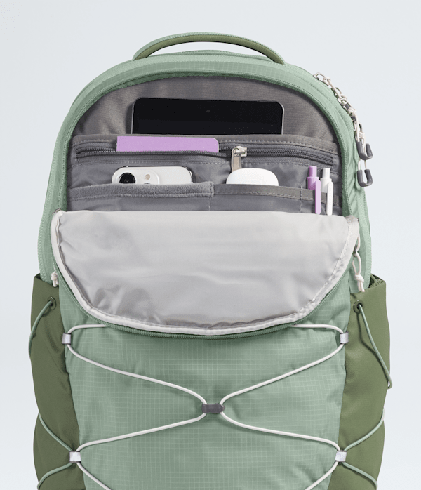 Womens Borealis Backpack  27L TNF Slate MossBark Mist DETAIL1