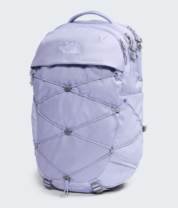 Womens Borealis Backpack  27L TNF Pale Plum Light HeatherPale Plum FRONT34