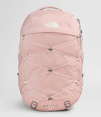 Womens Borealis Backpack  27L TNF Pink Moss Dark HeatherGardenia White HERO