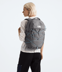 Womens Borealis Backpack  27L TNF Zinc Grey Dark HeatherPowder Blue MODELBACK