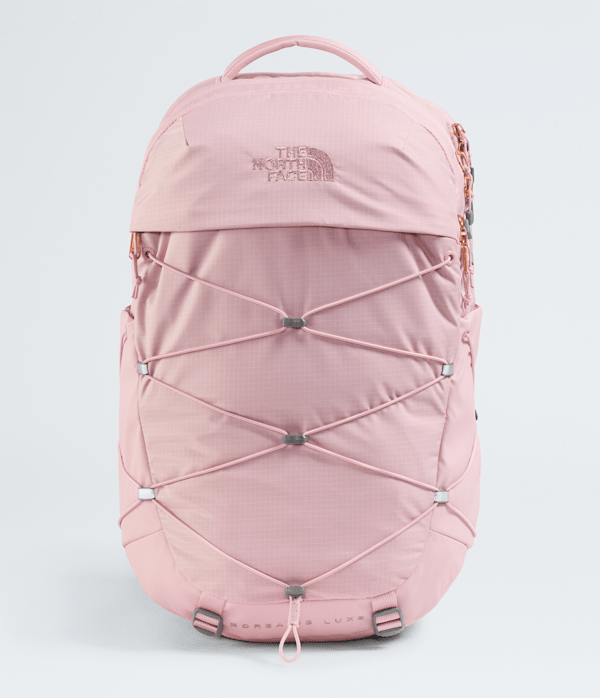 Womens Borealis Luxe Backpack  27L TNF Metal PinkBurnt Coral Metallic HERO