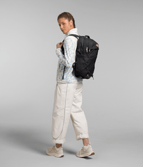 Womens Borealis Luxe Backpack  27L TNF TNF BlackBurnt Coral MODELBACK
