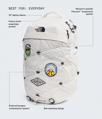 Womens Borealis Patch Backpack  27L TNF HERO2