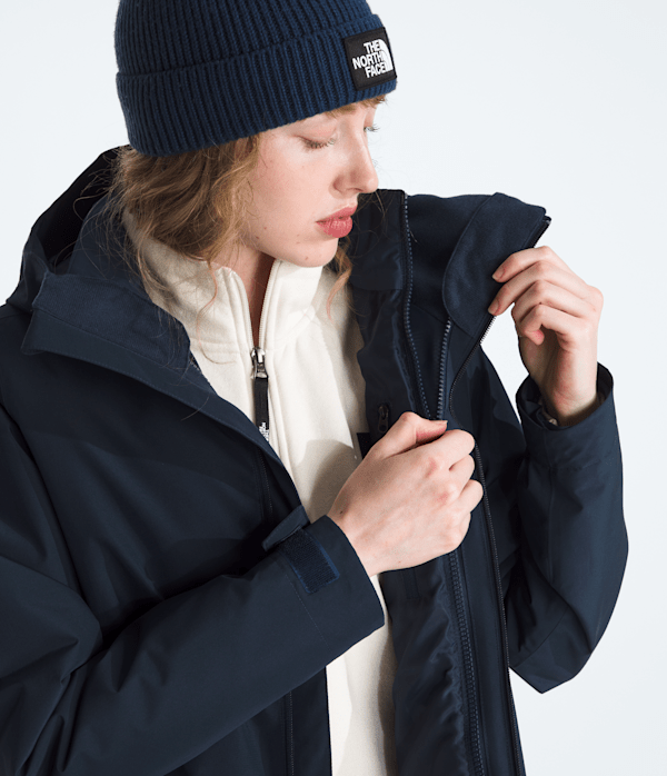 Womens Carto Mono Triclimate Hooded Jacket TNF MODELCLOSE3