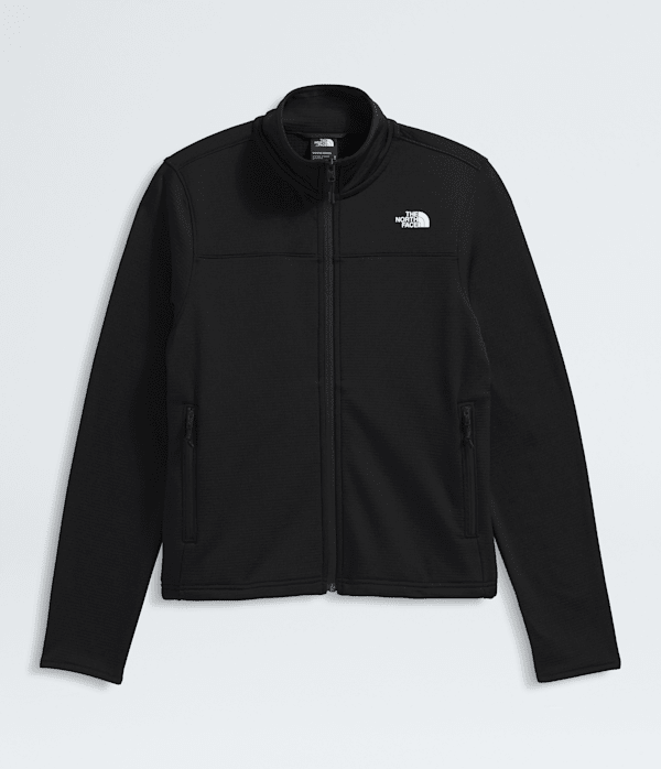 Womens Cedar Trail Grid Fleece Jacket TNF ALTFRONT