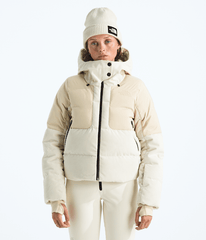 Womens Cold Spell Corduroy Cropped Down Jacket TNF Main
