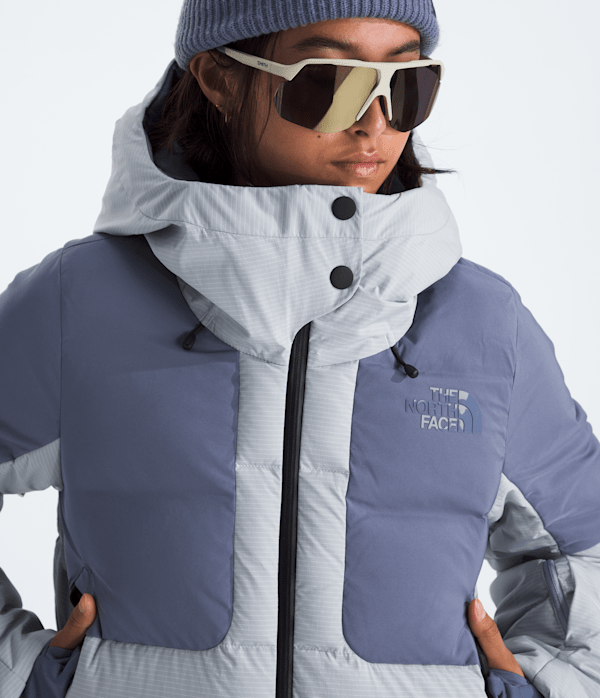 Womens Cold Spell Cropped Down Jacket TNF HERO3