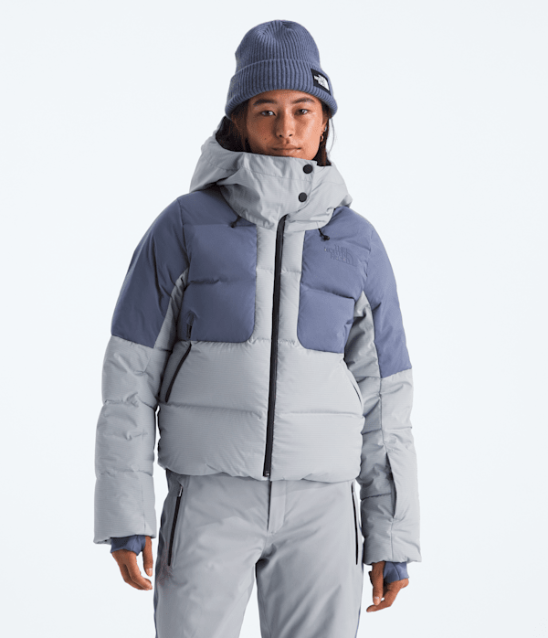 Womens Cold Spell Cropped Down Jacket TNF Blue FlaxTwilight Galaxy Main
