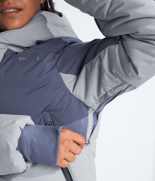 Womens Cold Spell Cropped Down Jacket TNF MODELALT2