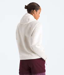 Womens DOTKNIT Thermal FullZip Hoodie TNF White Dune BACK