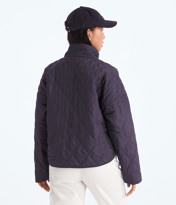 Womens Diamond Peak Insulated Jacket TNF BACK