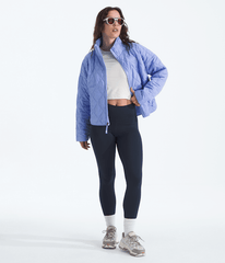 Womens Diamond Peak Insulated Jacket TNF Periwinkle Glow HERO2