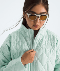 Womens Diamond Peak Insulated Jacket TNF Opal Frost HERO3