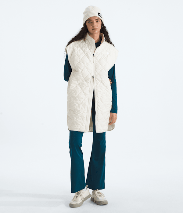 Womens Diamond Peak Insulated Vest TNF HERO2