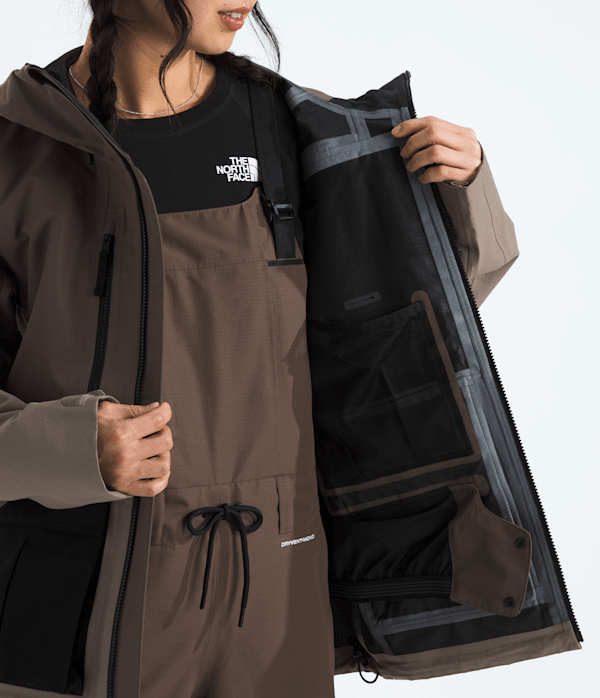 Womens Dragline Jacket TNF MODELINT