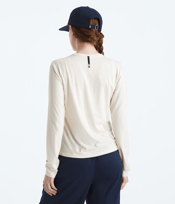 Womens Dune Sky LongSleeve TNF White Dune BACK