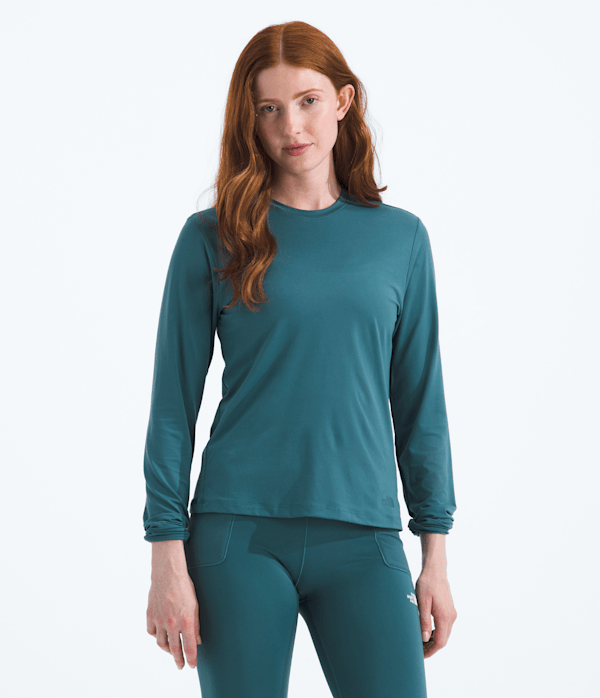 Womens Dune Sky LongSleeve TNF Space Main