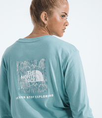 Womens Evolution Box NSE Fill LongSleeve TeeGraphic TNF HERO2