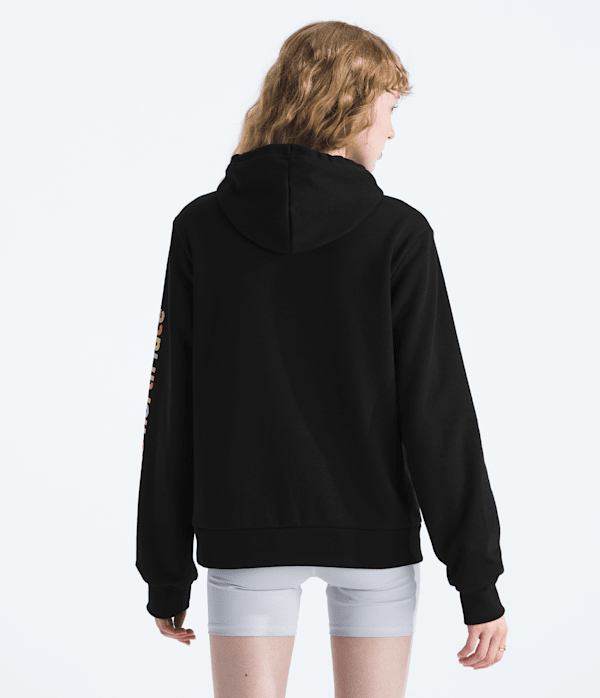 Womens Evolution Proud HoodieGraphic TNF BACK
