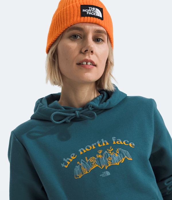 Womens Evolution RetroGrowth HoodieGraphic TNF Space HERO3