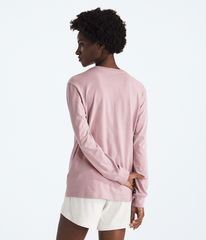 Womens Evolution Simple Dome LongSleeve Tee TNF Metal Pink BACK