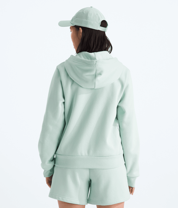 Womens Evolution Simple Dome Regular FullZip Hoodie TNF BACK
