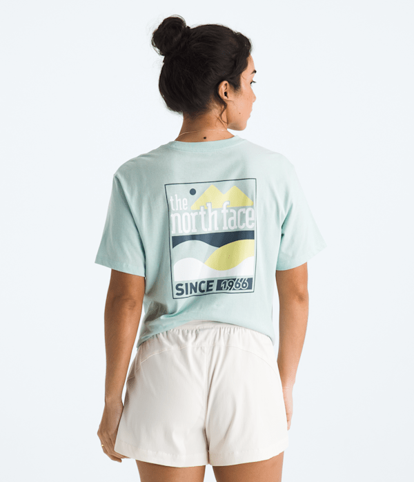 Womens Exploring Since 66 Relaxed ShortSleeve Tee TNF Main