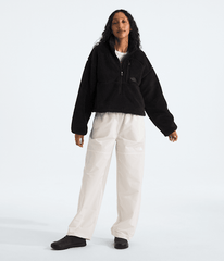 Womens Extreme Pile 2 Pullover TNF TNF Black HERO2