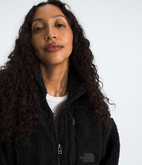 Womens Extreme Pile 2 Pullover TNF TNF Black HERO3