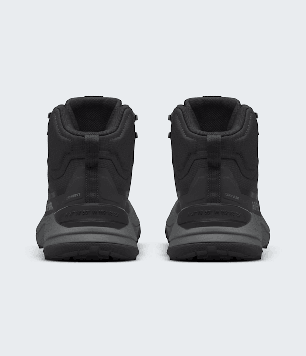Womens Fastpack Mid Waterproof Boots TNF TNF BlackSmoked Pearl BACK