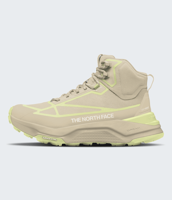Womens Fastpack Mid Waterproof Boots TNF Desert StoneLemon Mist HERO